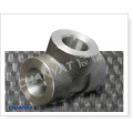 Tee de montage forgée en alliage de nickel de Duples 3000lb B619 Uns N10276, Hastelloy C276